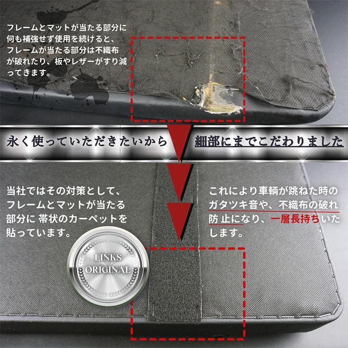 ハイエース200系 標準 S-GL ベッドキット　1型～8型 Flat4