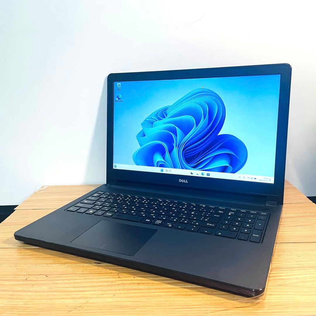 すぐ使える設定済ノートPC メモリ8ギガWin11オフィスDVDカメラWi-Fi