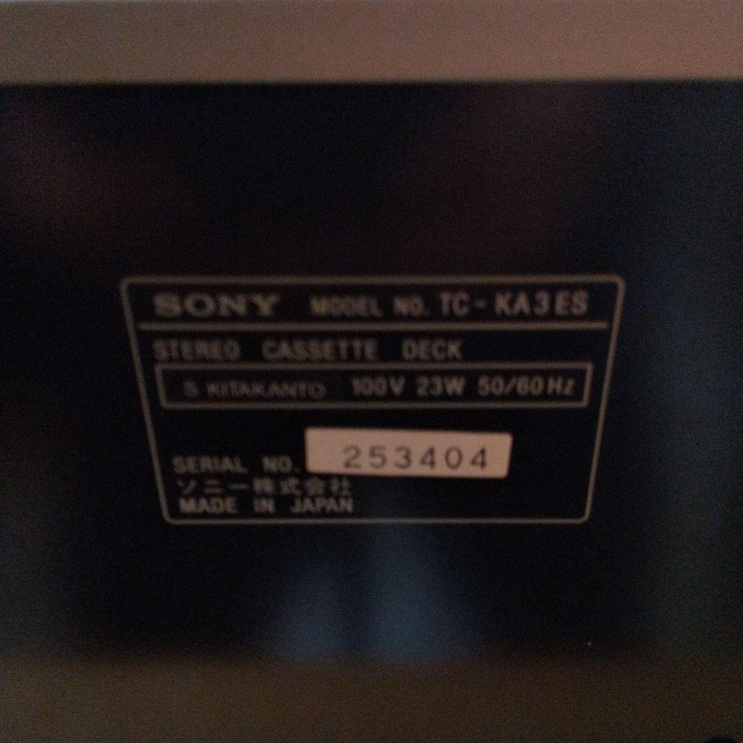 その他 SONY TC-KA3ES(N)