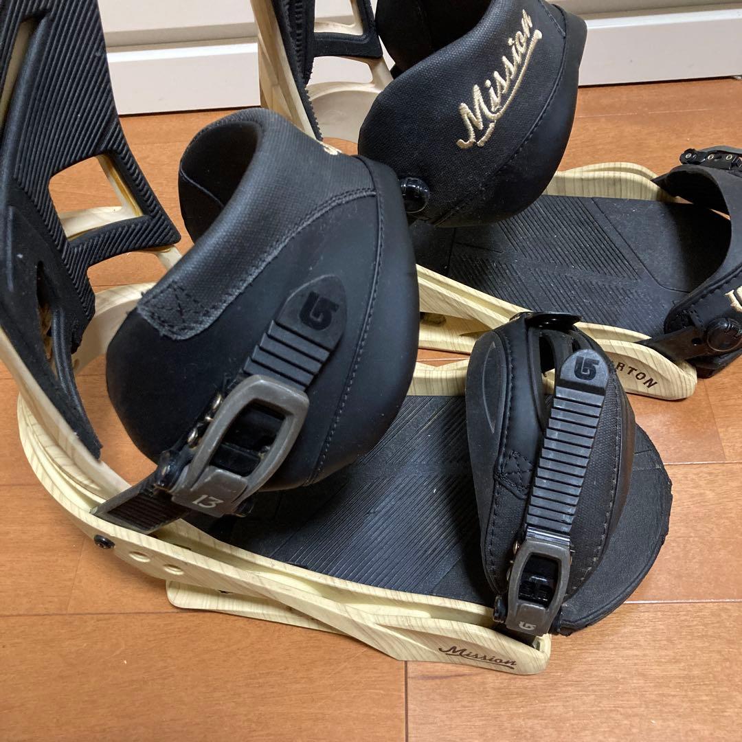 BURTON Mission ビンディング 13 木目調