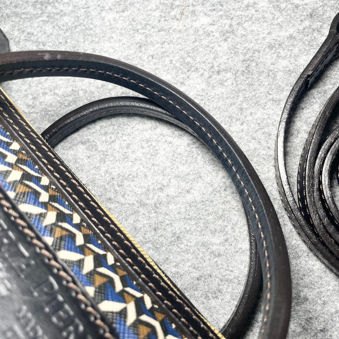 【専用】　ロベルタピエリ　ミニボストン　2way PVC × レザー　黒