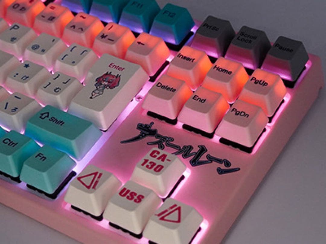 アズレン×ふもコレ ブレマートンモデル キーボード デイジー軸VARMILO