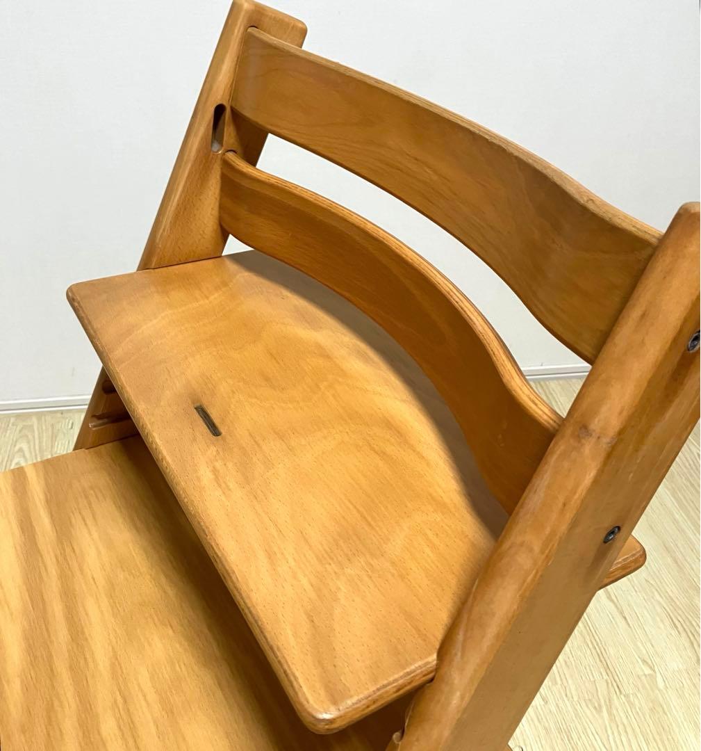 送料無料 ベビーガード付き ベビーチェア ストッケ トリップトラップ ナチュラル