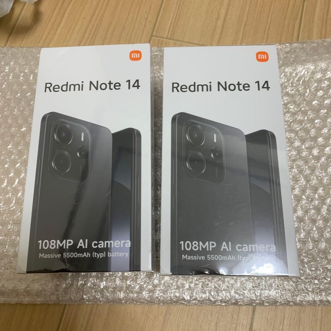 Redmi note 14 8gb+256gb 2台