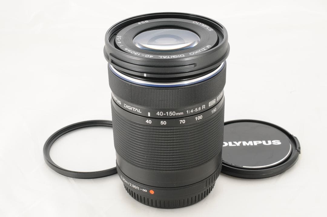 【望遠】オリンパス M.ZUIKO 40-150mm ブラック フィルター