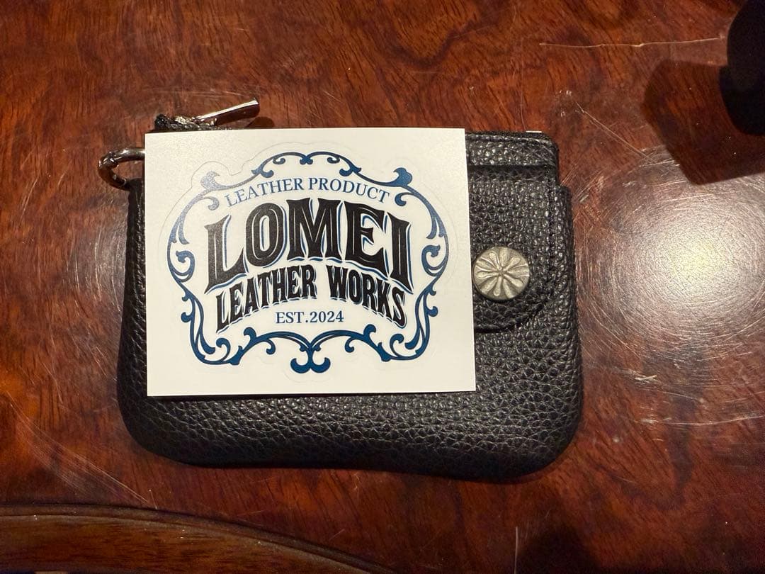Zipper Compact Wallet BLACK 財布　未使用