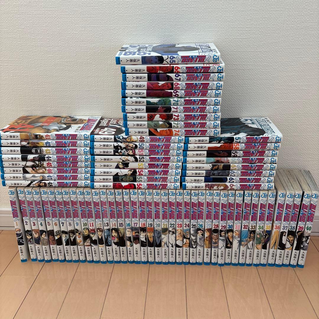 BLEACH 全巻セット(1巻初版)