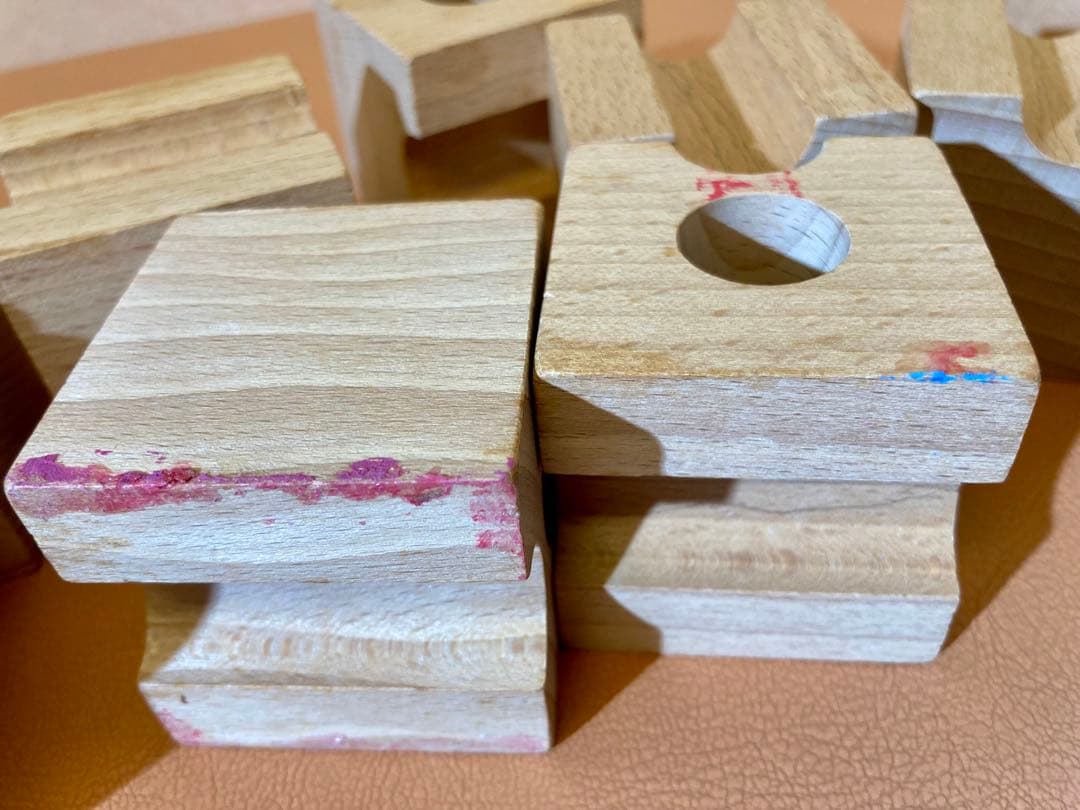 cuboro 木製ブロックセット 54個　キュボロ　説明書　ガイド付き