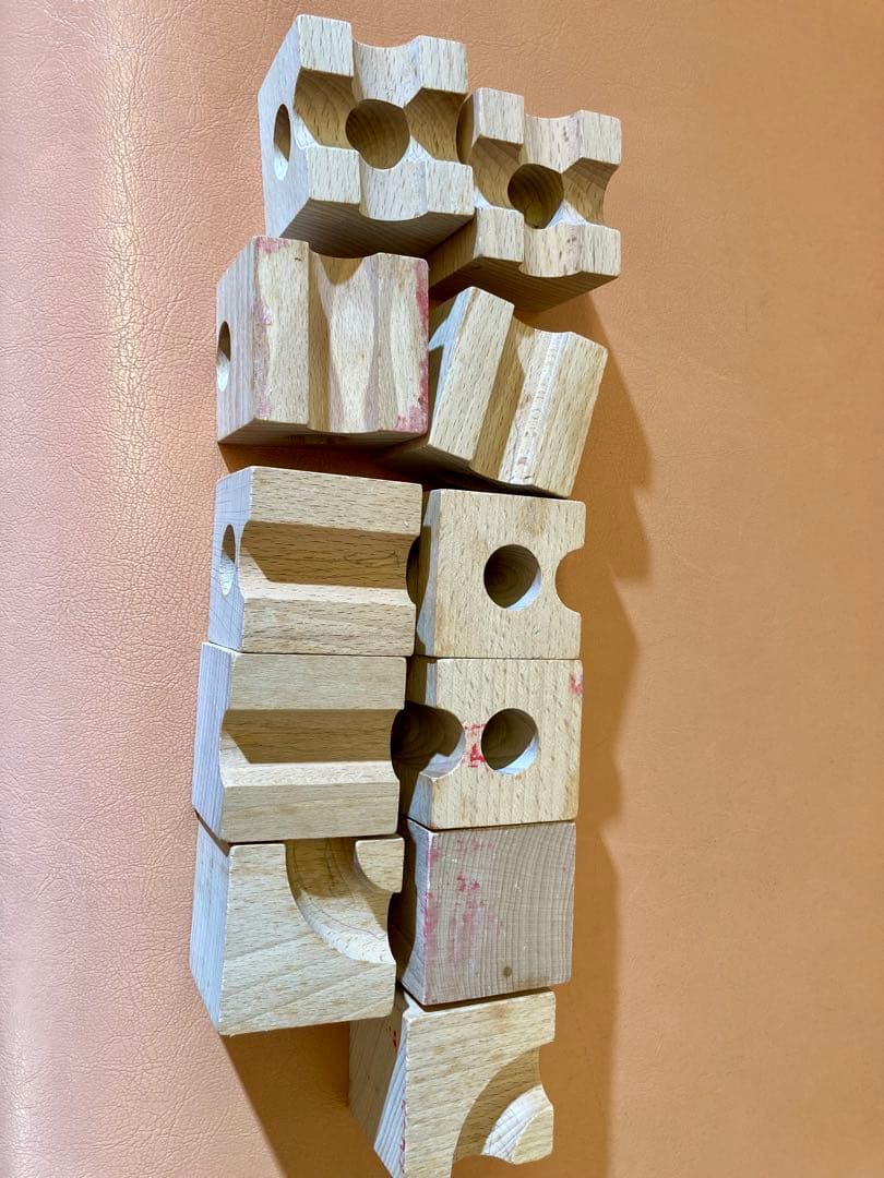 cuboro 木製ブロックセット 54個　キュボロ　説明書　ガイド付き