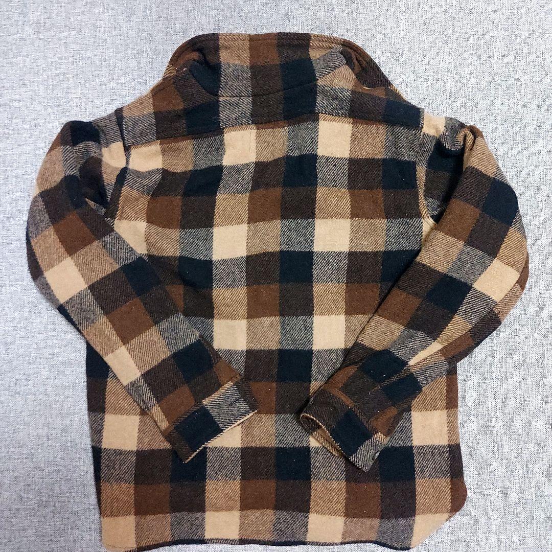 90's　Bathing Ape NIGO期 ハーフジップチェックネルシャツ M