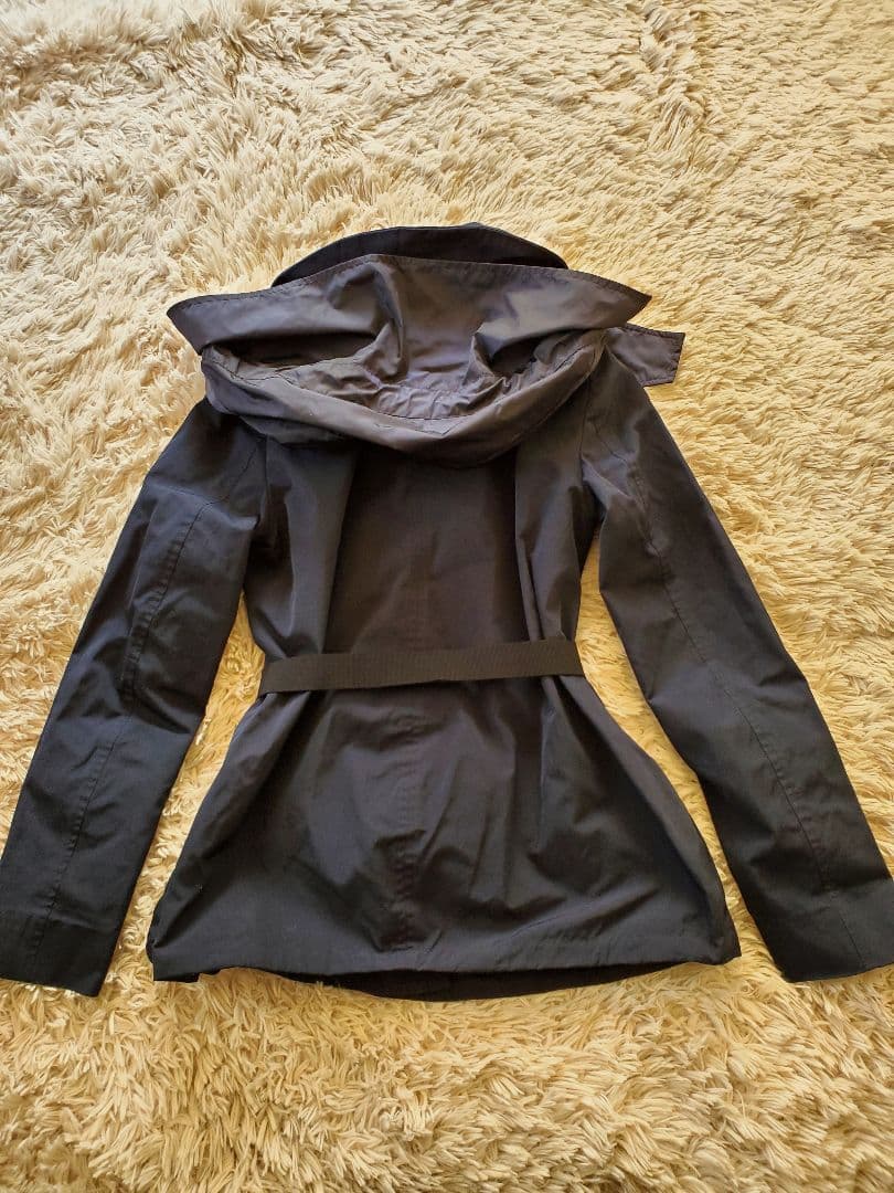 【ネネ】MONCLER SODALITE ベルト付 コート 0 紺 正規