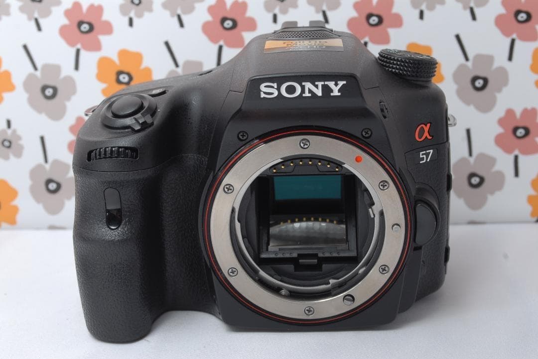 ❤SONY α57❤望遠レンズセット❤ショット数1848回！❤一眼レフカメラ❤