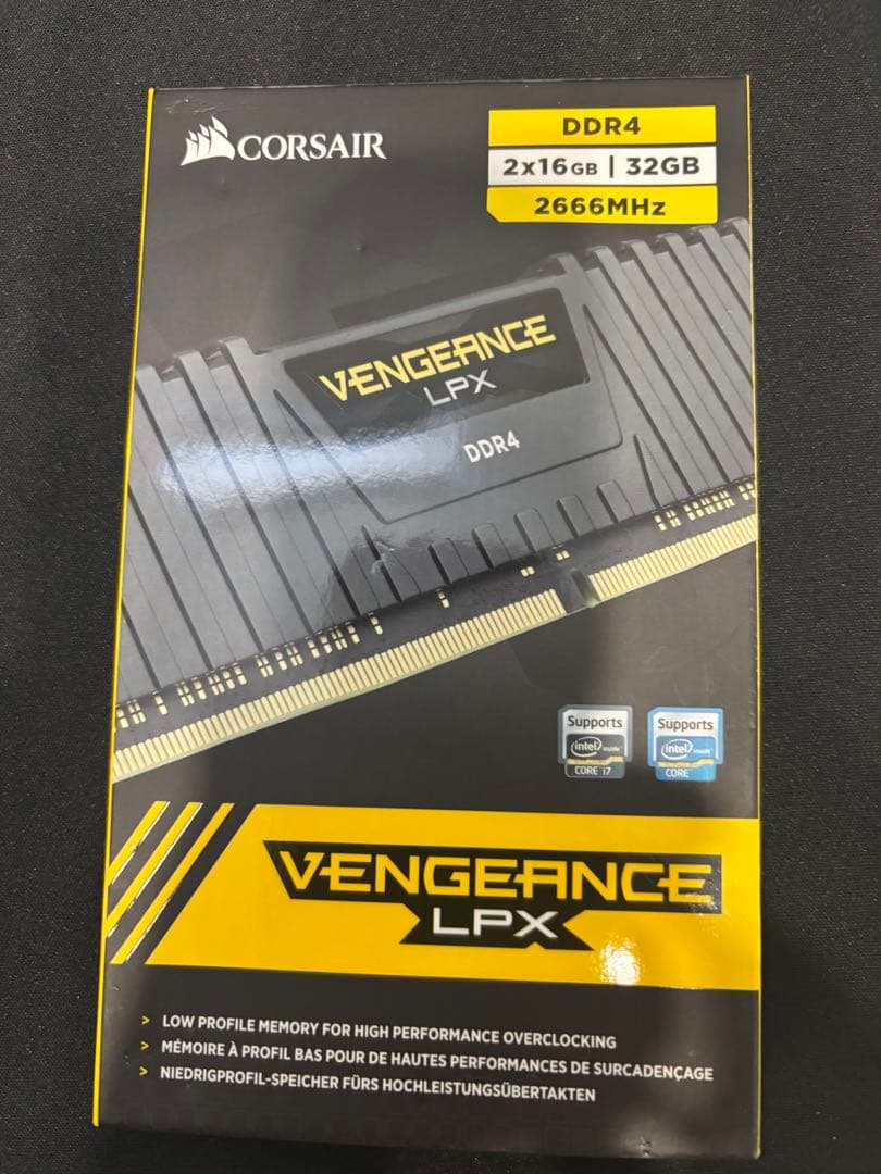 【訳あり中古ジャンク】CORSAIR DDR4 32GB (16GB×2)