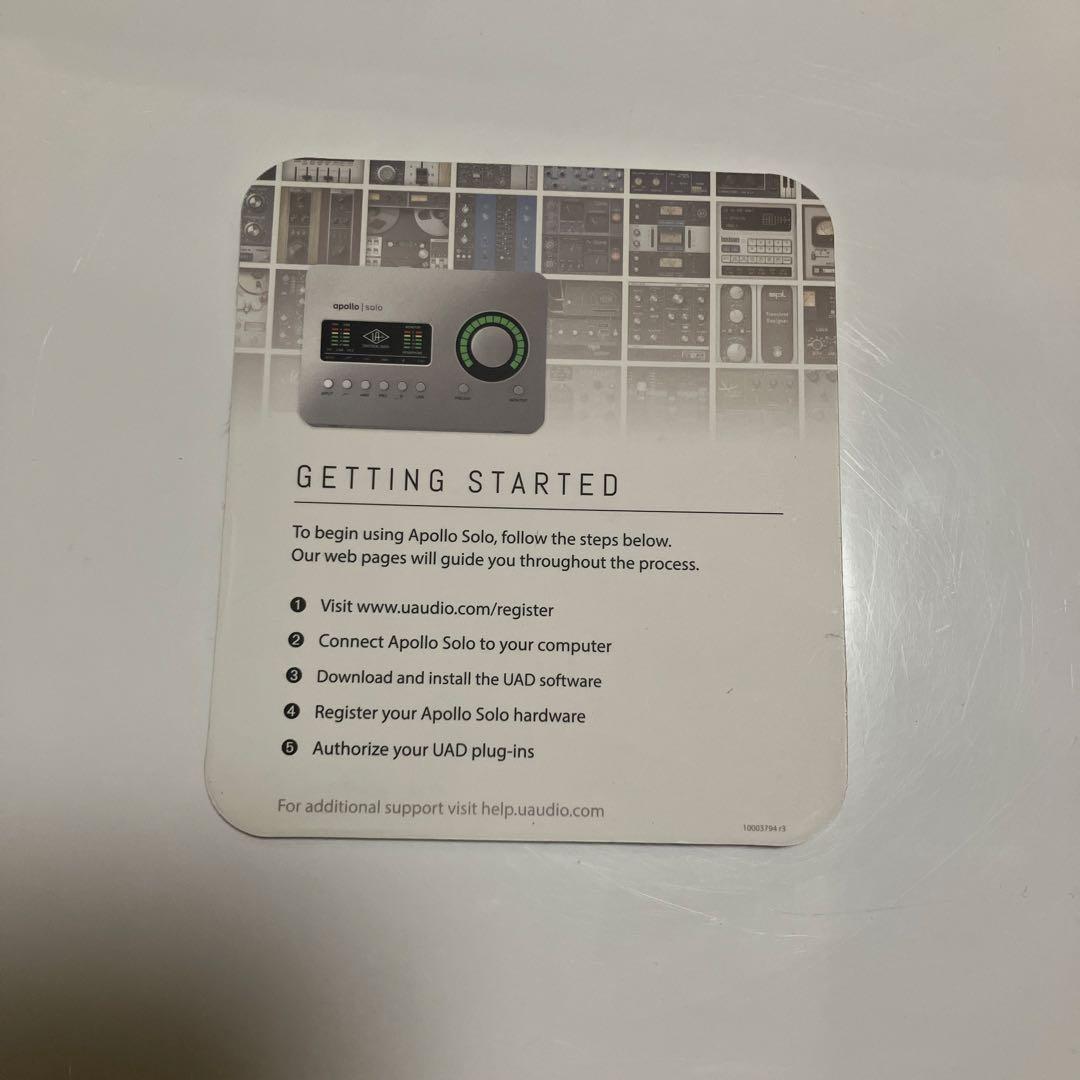 UNIVERSAL AUDIO apollo solo USB [未使用]