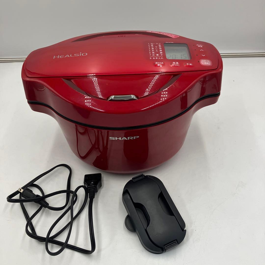 美品　SHARP ヘルシオ ホットクック 無水鍋 KN-HT16E-R