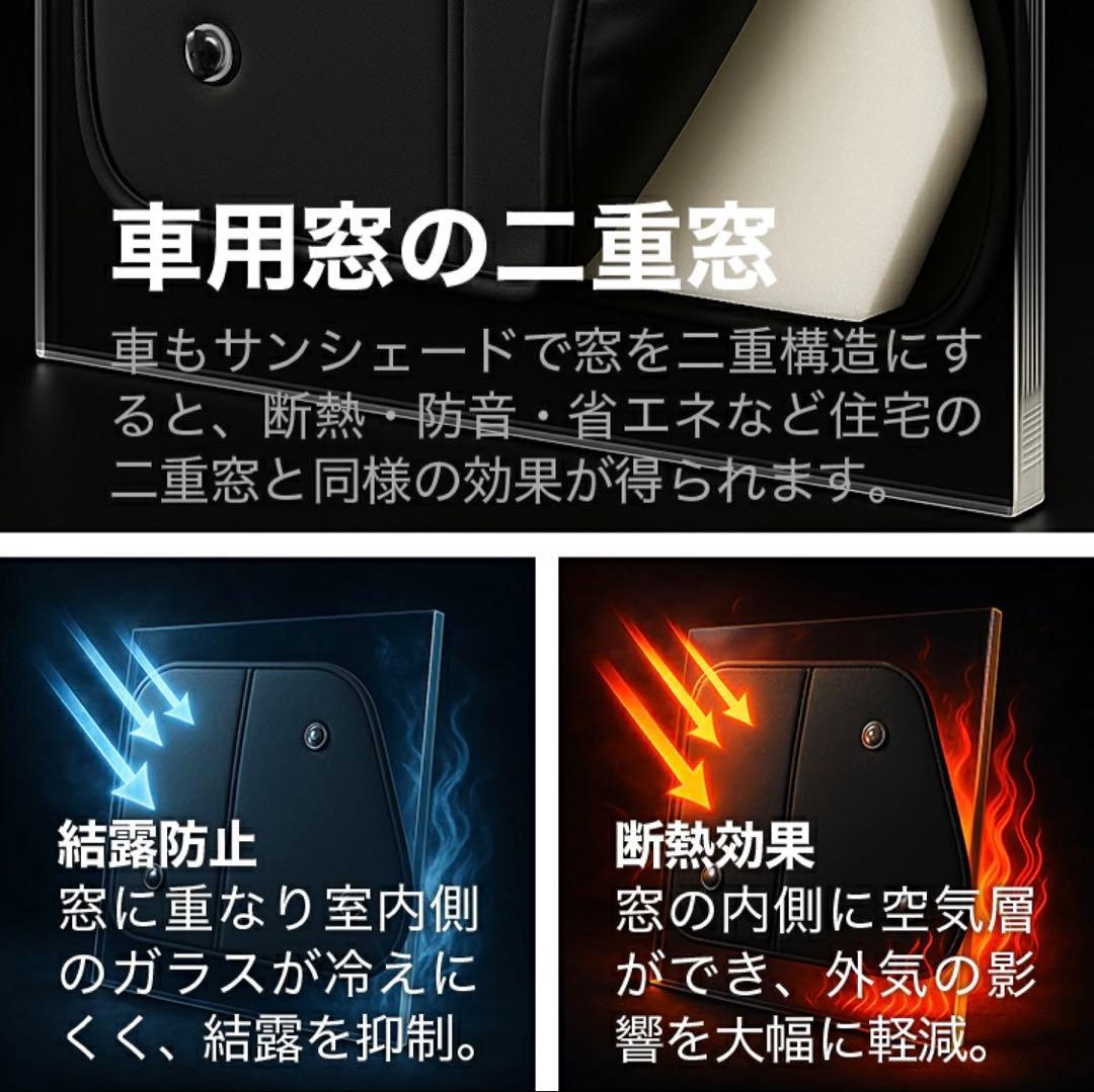 ノア80系　ヴォクシー80系　対応　サンシェード　美品　全窓フルセット　車中泊