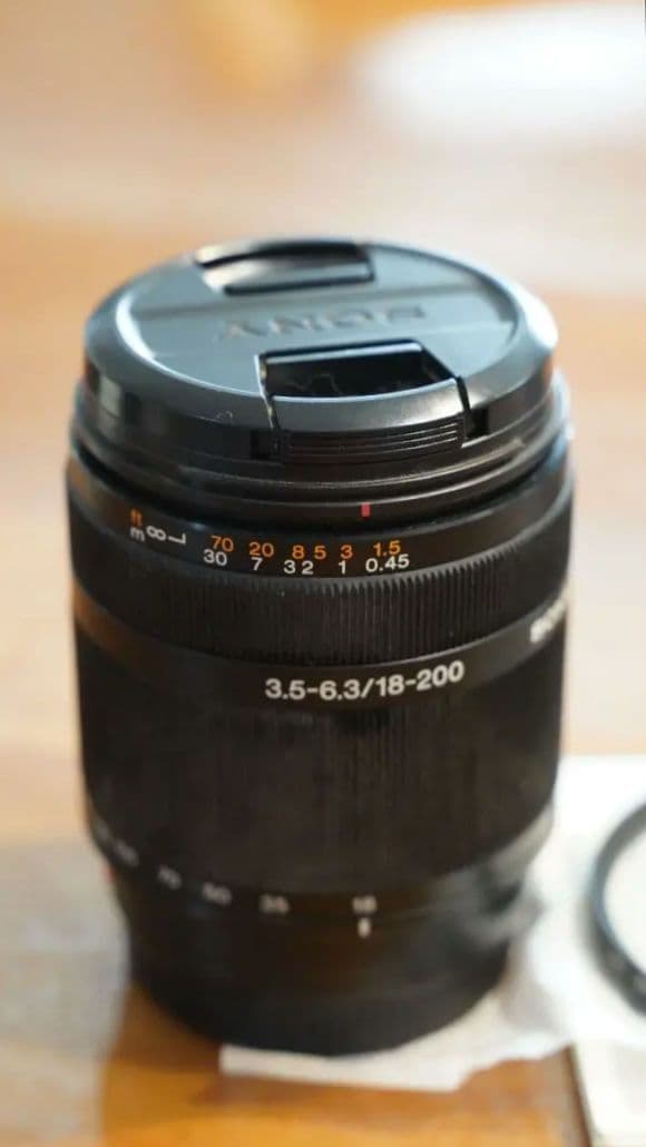 SAL18200 18-200mm F3.5-6.3 Aマウント フィルタ付