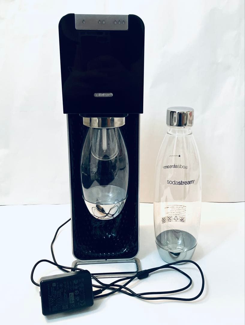 ソーダストリーム　SodaStream ソースパワー炭酸水メーカー ブラック