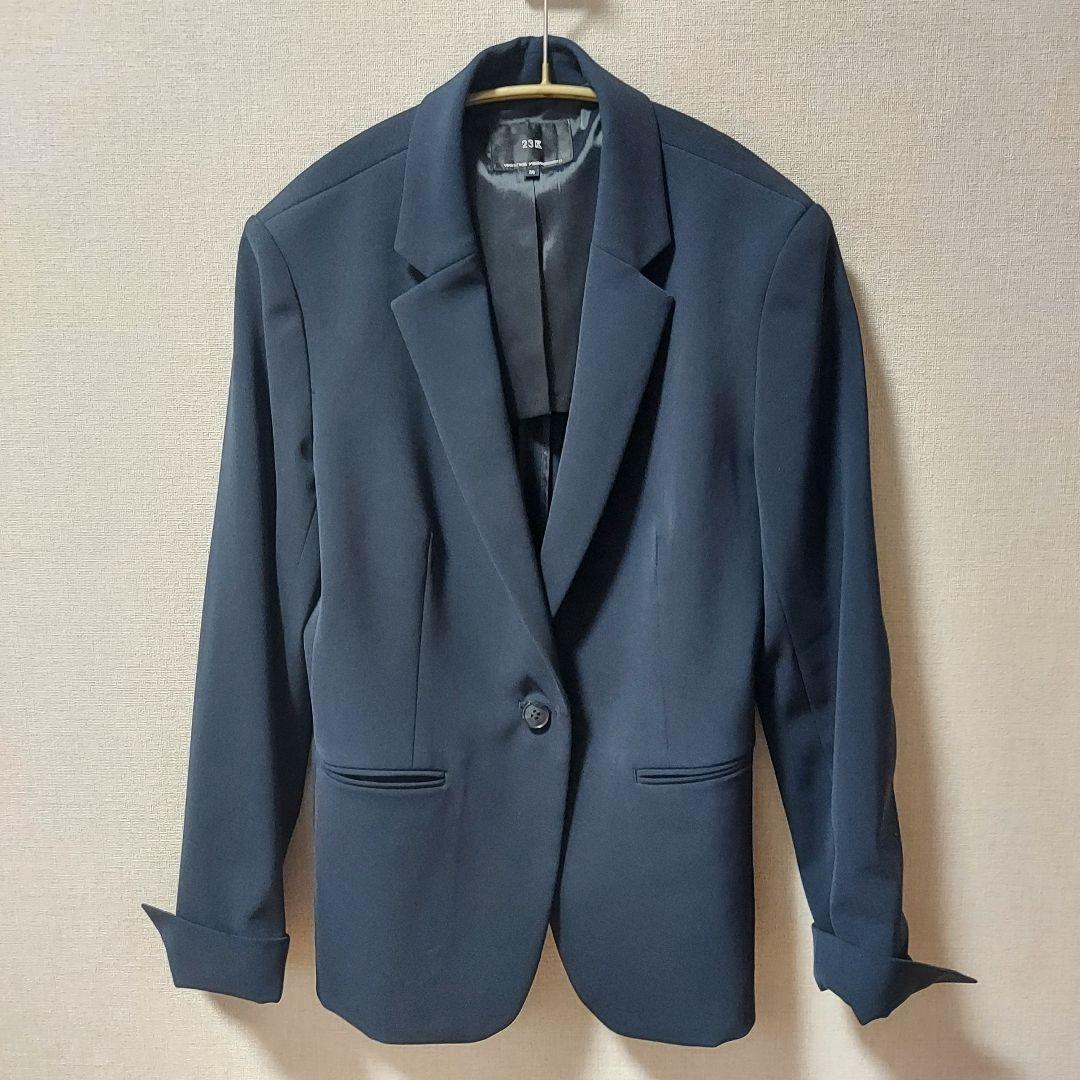 23区　秋冬スーツ　ネイビー　38、40サイズ