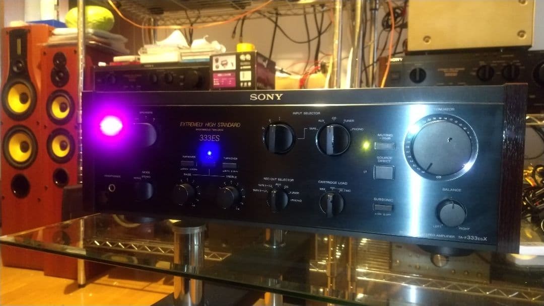 SONY TA-F333ESX ステレオアンプ メンテナンス＆カスタム施工済み