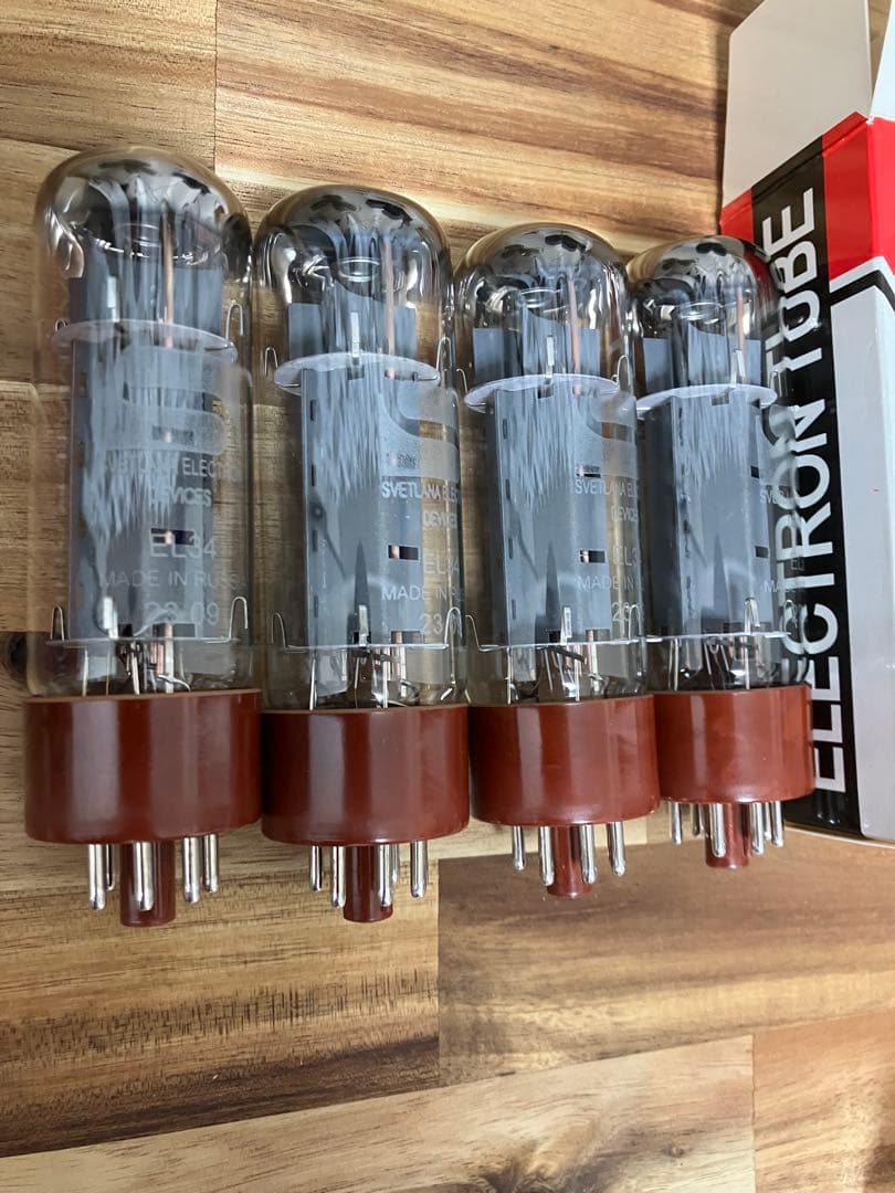 Svetlana EL34マッチドペア×2 (4本セット)