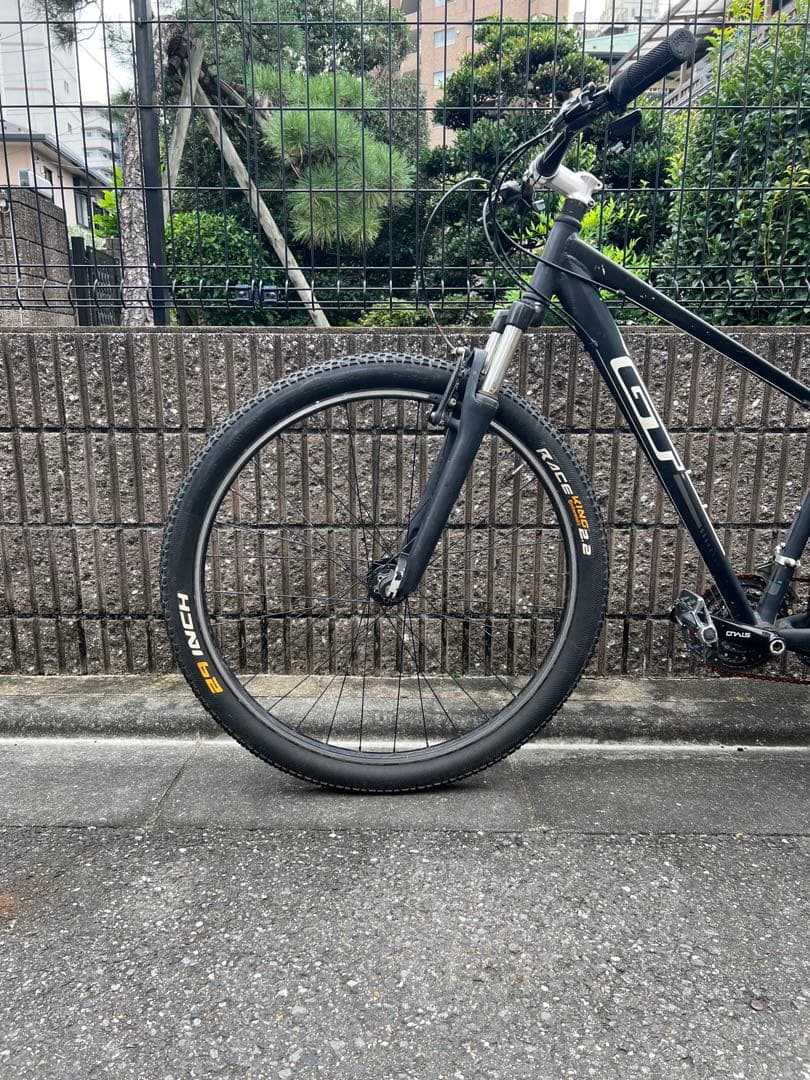 GT社製　MTB サイズS 29er マットブラック 8速【引き取り】