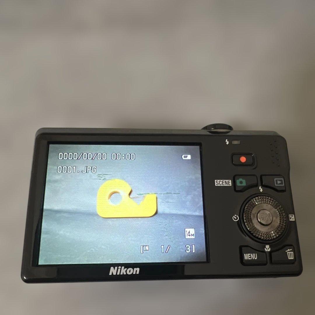 【訳あり動作品】Nikon COOLPIX S6000 レッド