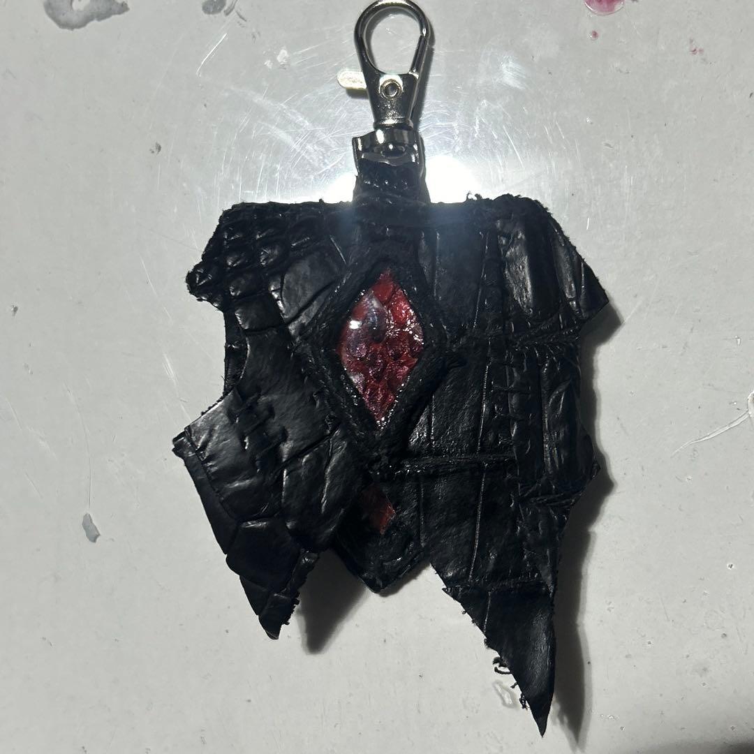 Kmrii風 ポーチ クロコダイル スネークスキン ポーチ 14th