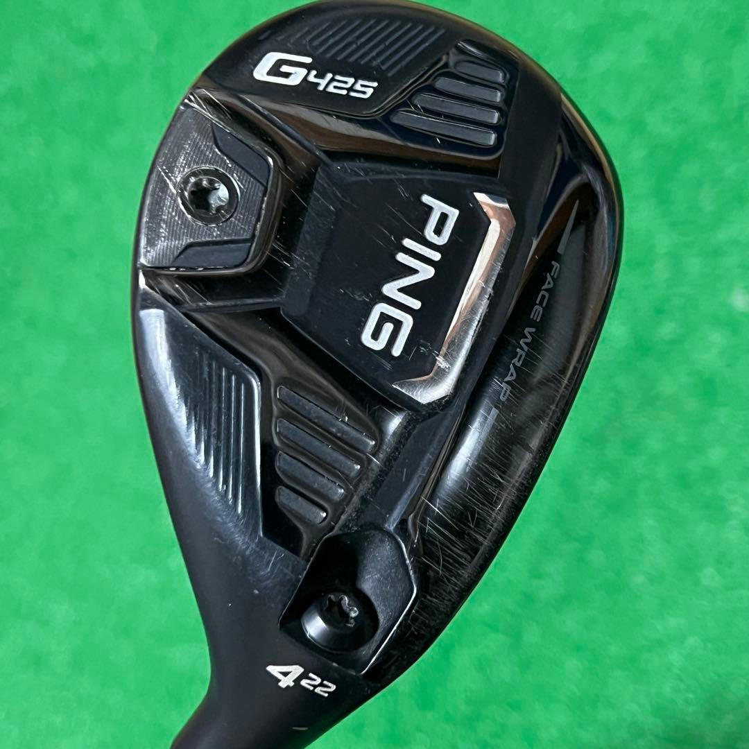 若*ん様 PING G425 4U 22° リシャフト品 ツアークローム2.0