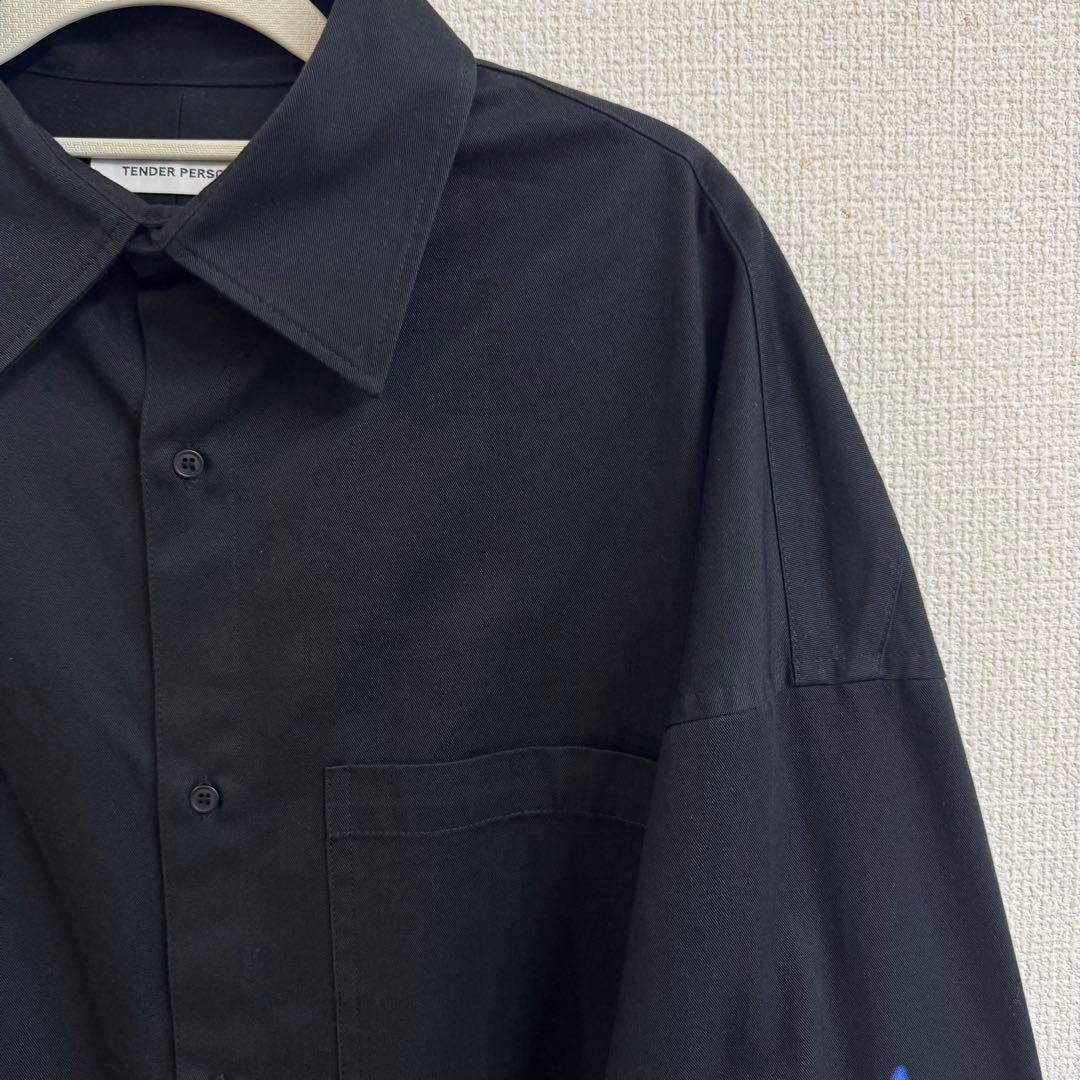 TENDER PERSON フレームパターンシャツ TO-3224