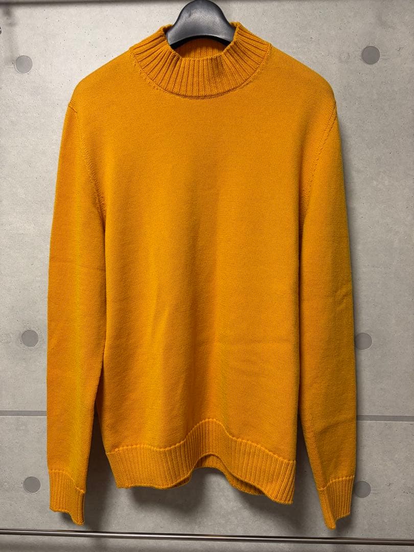 Drumohrニット セーター メリノウール　マスタード　イタリア製　48
