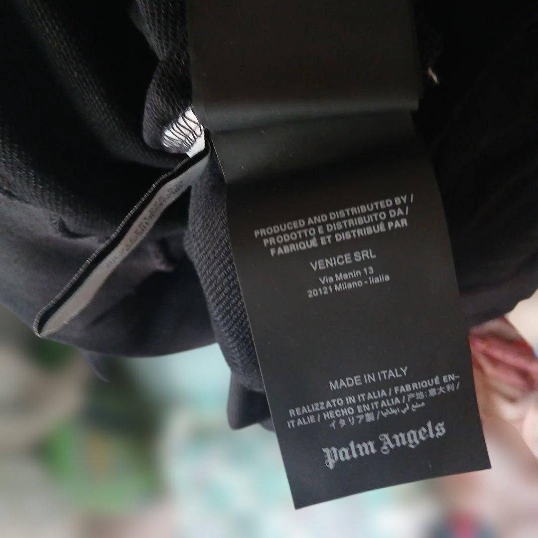 palm Angels クマ刺繍 フード付きパーカー