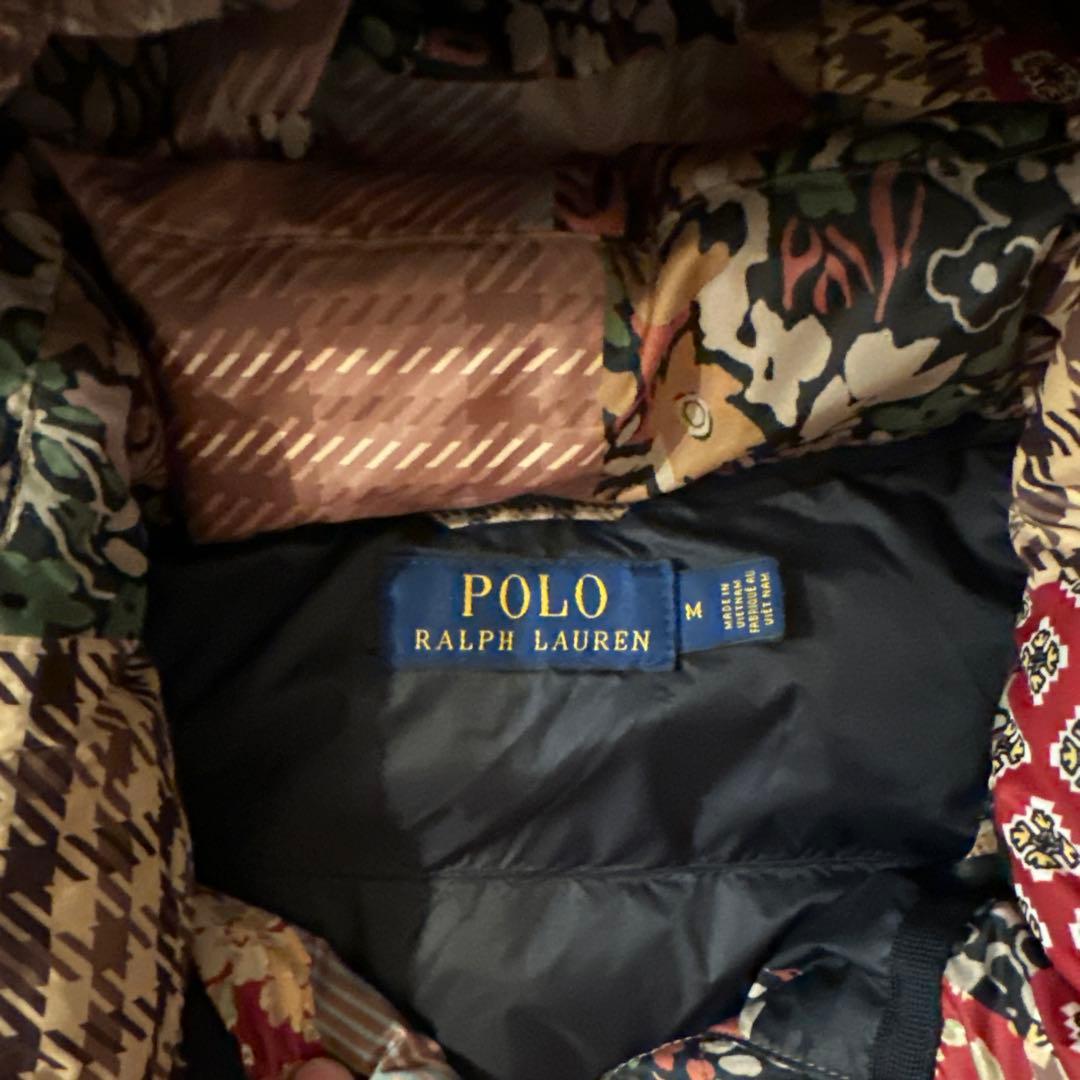 POLO RALPH LAUREN パッチワーク ダウンフィルド