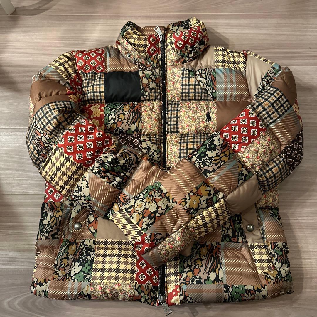 POLO RALPH LAUREN パッチワーク ダウンフィルド