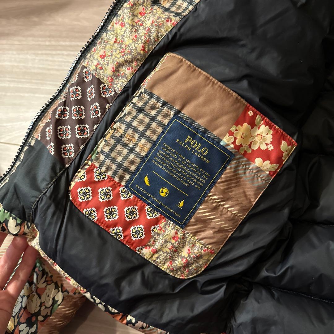 POLO RALPH LAUREN パッチワーク ダウンフィルド