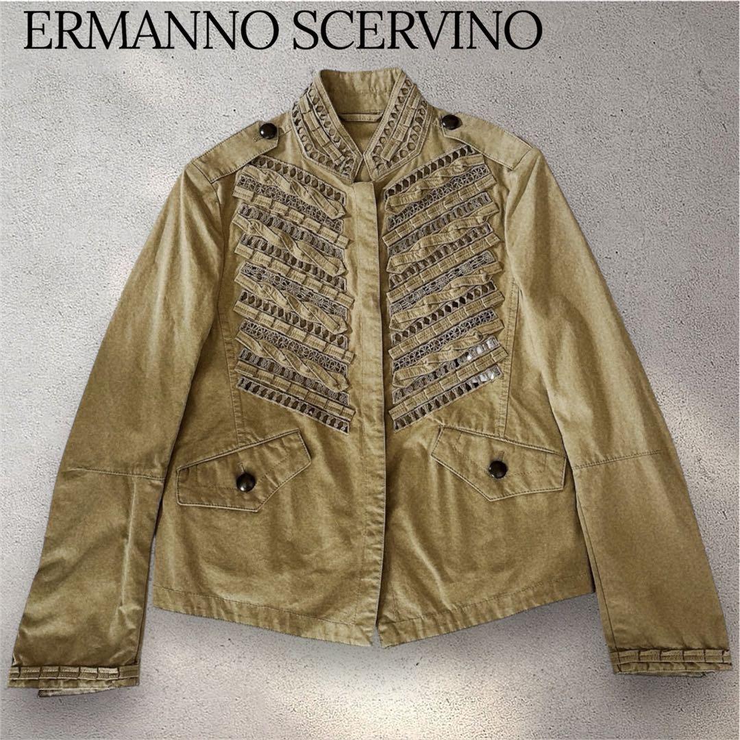 ERMANNO SCERVINO ナポレオンジャケット 40 イタリア製