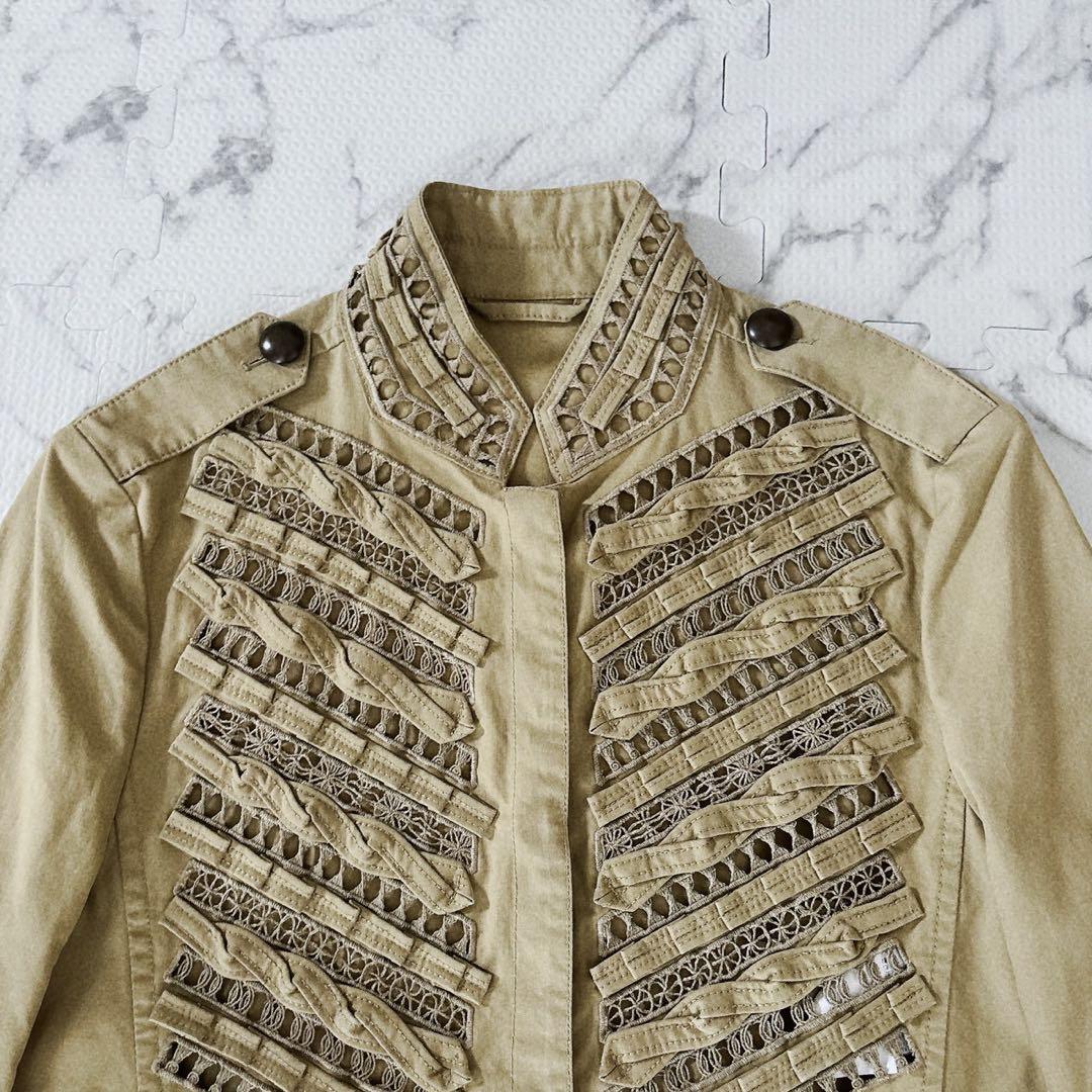 ERMANNO SCERVINO ナポレオンジャケット 40 イタリア製