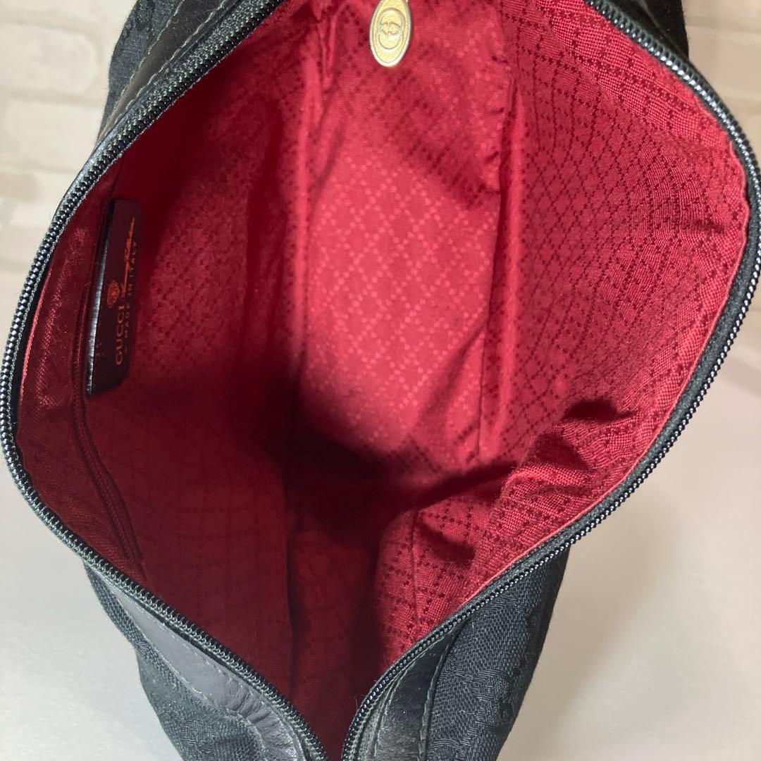 オールドグッチ シェリーライン 男女兼用 ショルダーバッグ メッセンジャー　美品