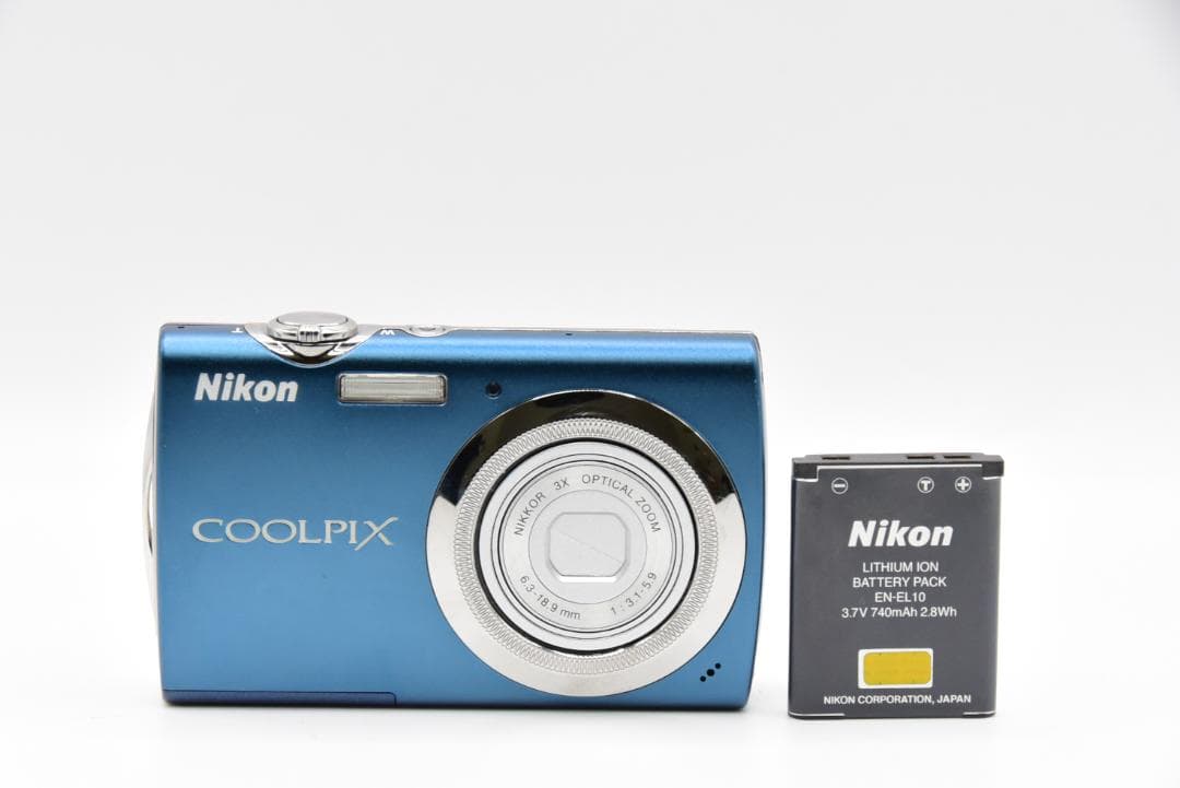 ■ 美品 ■ Nikon COOLPIX S230 ダークブルー《動作OK》