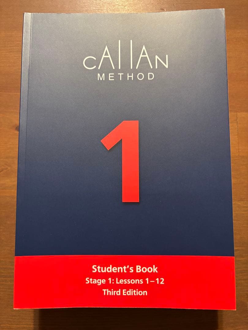語学・辞書・学習参考書 Callan Method Book 1-6 third edition