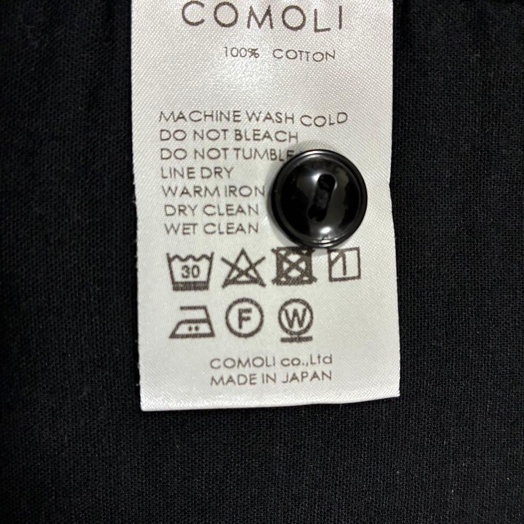 試着のみ✨ 21ss サイズ3 ベタシャン CPOシャツ　コモリ 黒