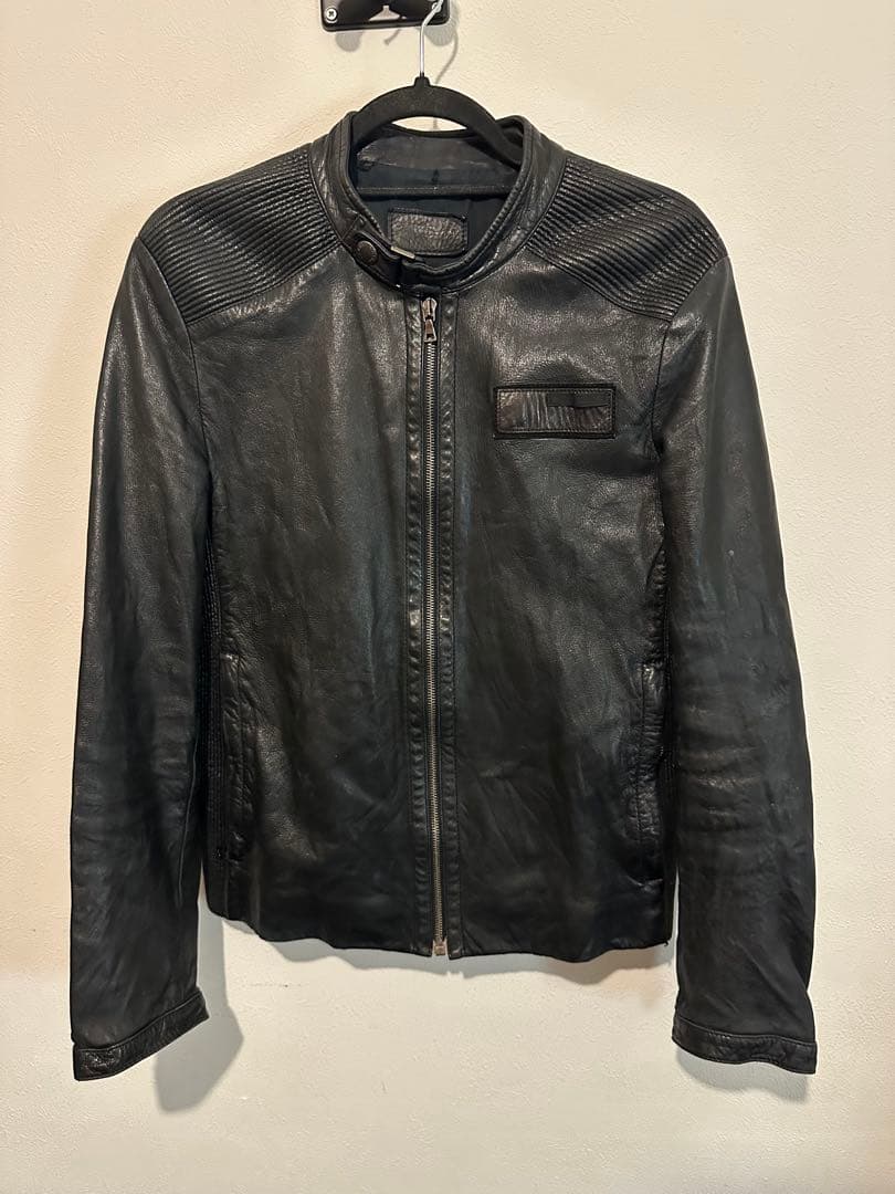 ジャケット・アウター 09aw prada archive leather jacket