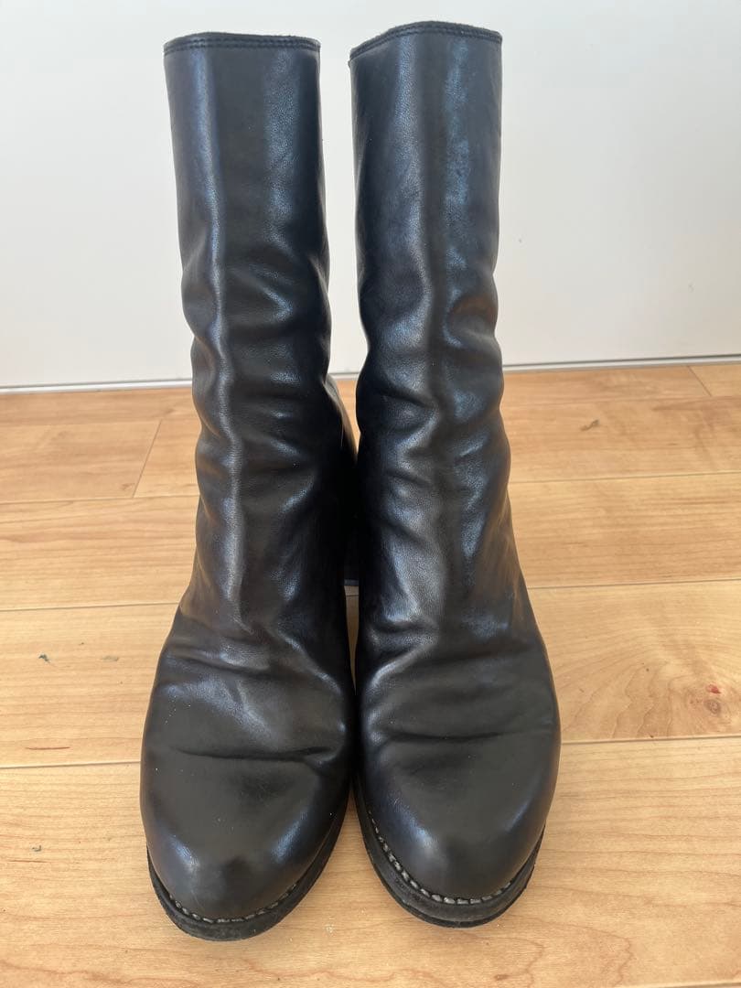 GUIDI バックジップブーツ　788 美品即納致します