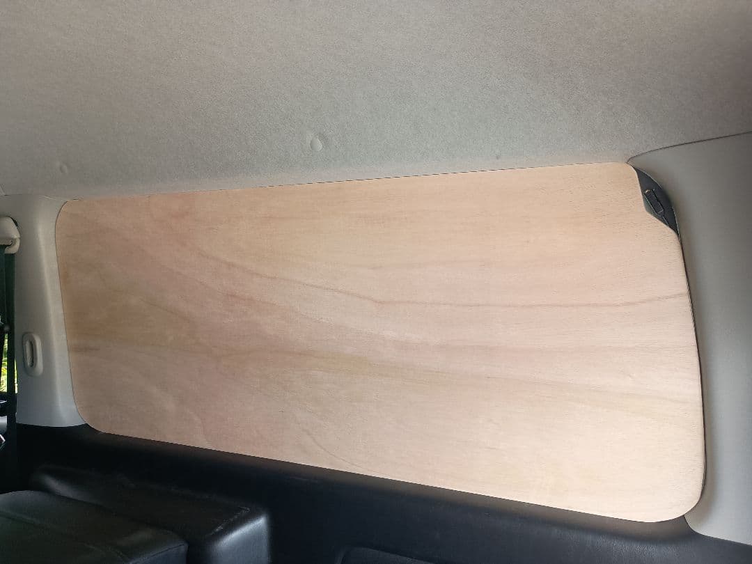 ハイエース　窓埋めパネル　サンシェード　左右セット「12」　安心の9mm合板