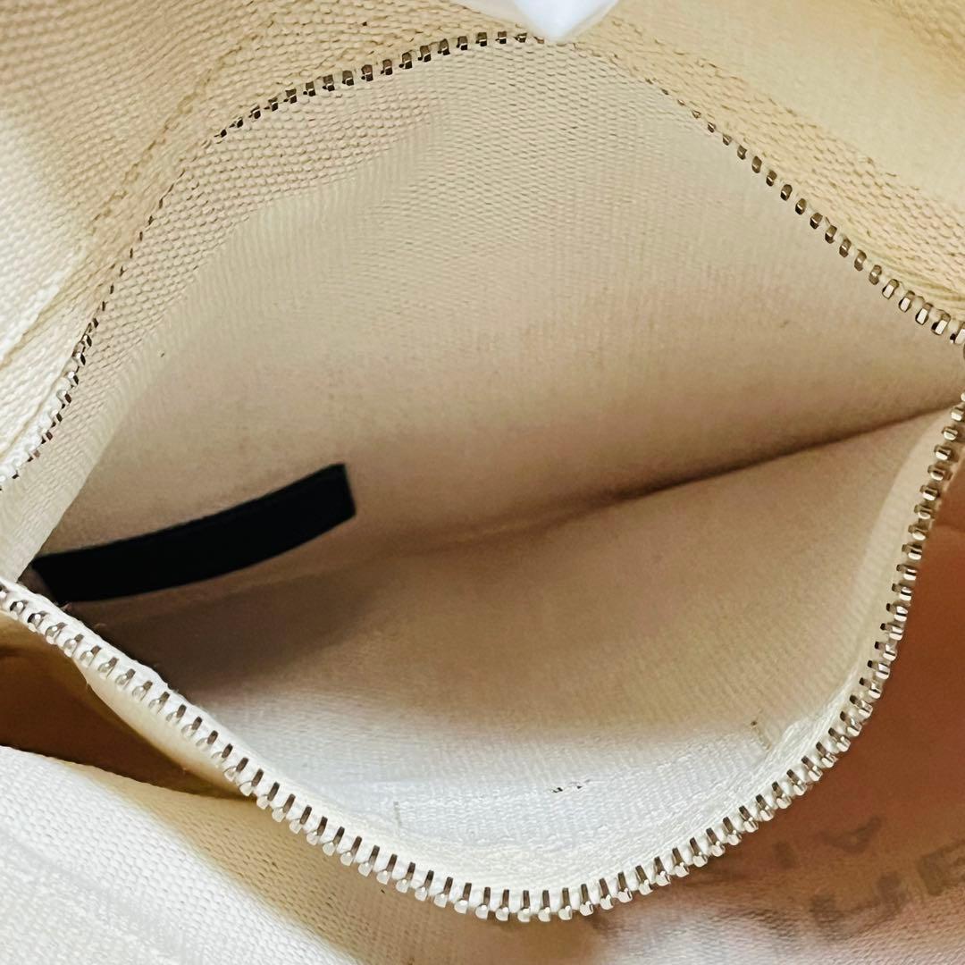 SAINT LAURENT フラットバックパック レザー キャンバス