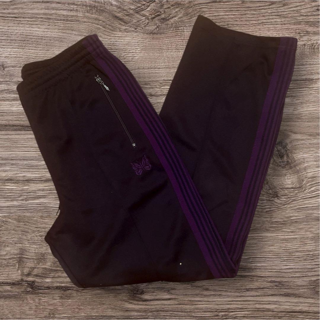 needles トラックパンツ　ストレート　23AW パープル