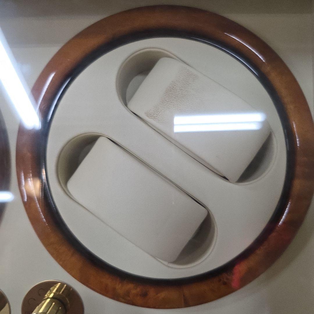 ロイヤルハウゼン木製 時計ワインダー 8本収納巻き時計