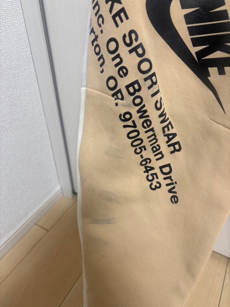 NIKE TECH FLEECE Sサイズ ベージュ セットアップ