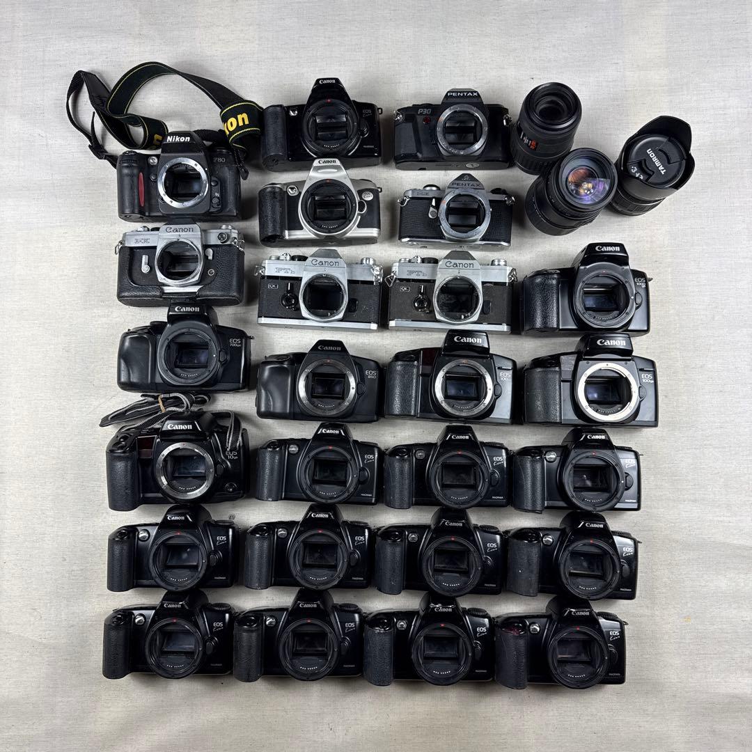 Canon Nikon フィルムカメラセット多数 25個 まとめ売り ジャンク