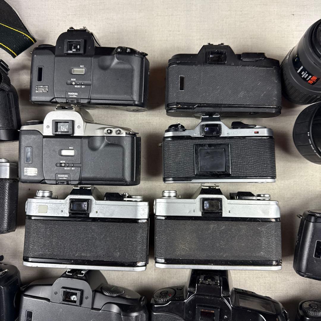Canon Nikon フィルムカメラセット多数 25個 まとめ売り ジャンク
